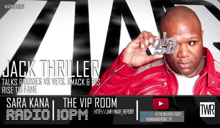 Sara Kana talks to Jack Thriller on The VIP Room.png